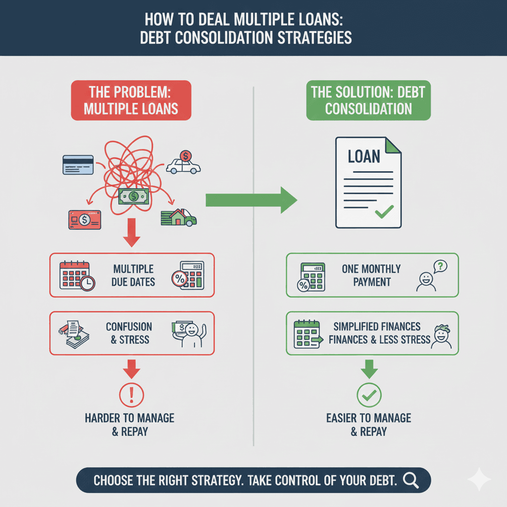 Manage Multiple Loans Effectively Loan Se Azadi