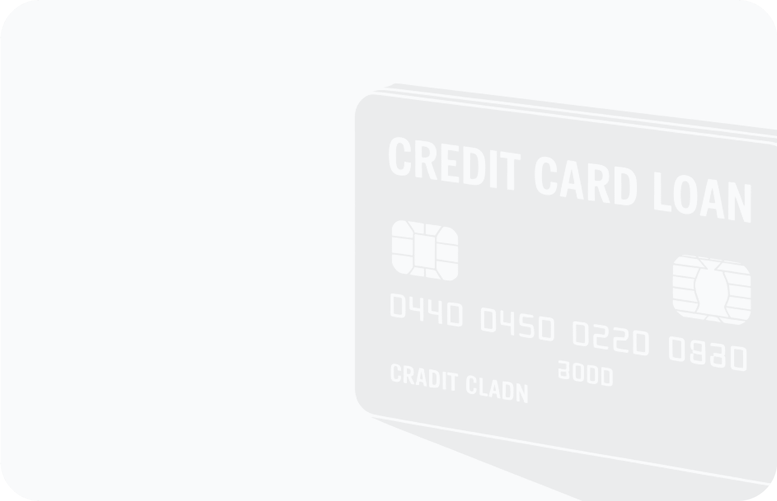 Credit card Loan background